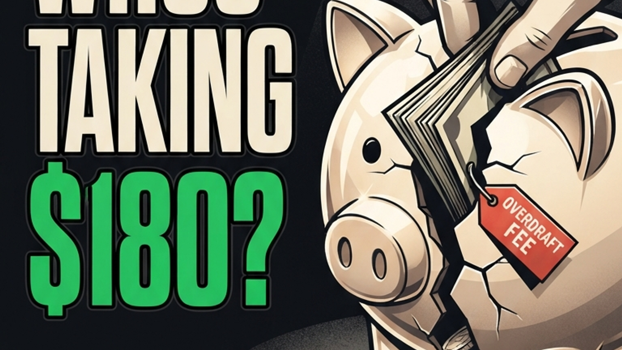 Your CHECKING Account Quietly Costs $180 a Year