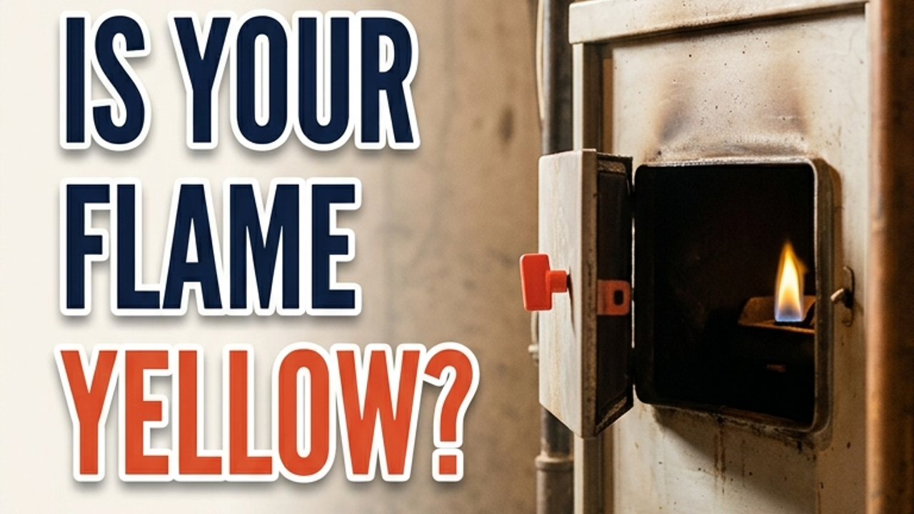 Is Your Furnace Flame Yellow?