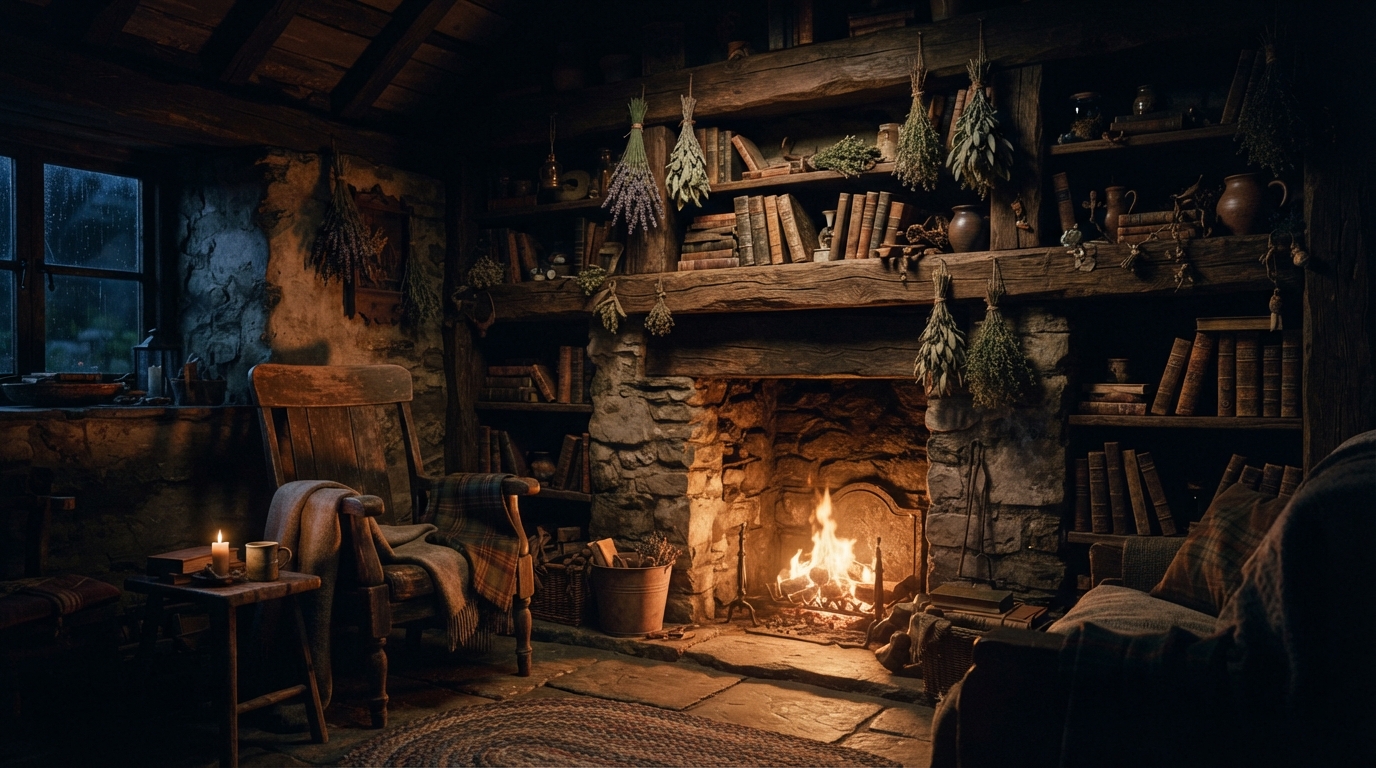 Firelight on the Walls