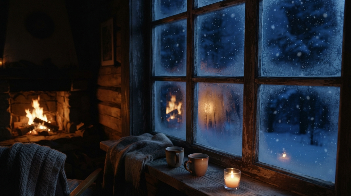Snow at the Window