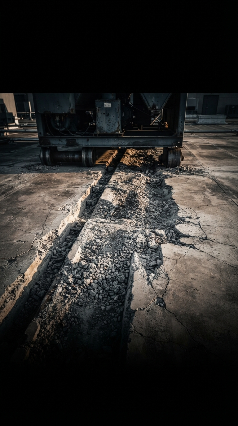 DRAGGED, NOT CRANED
