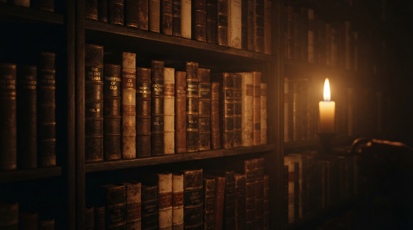 Bookshelf Shadows