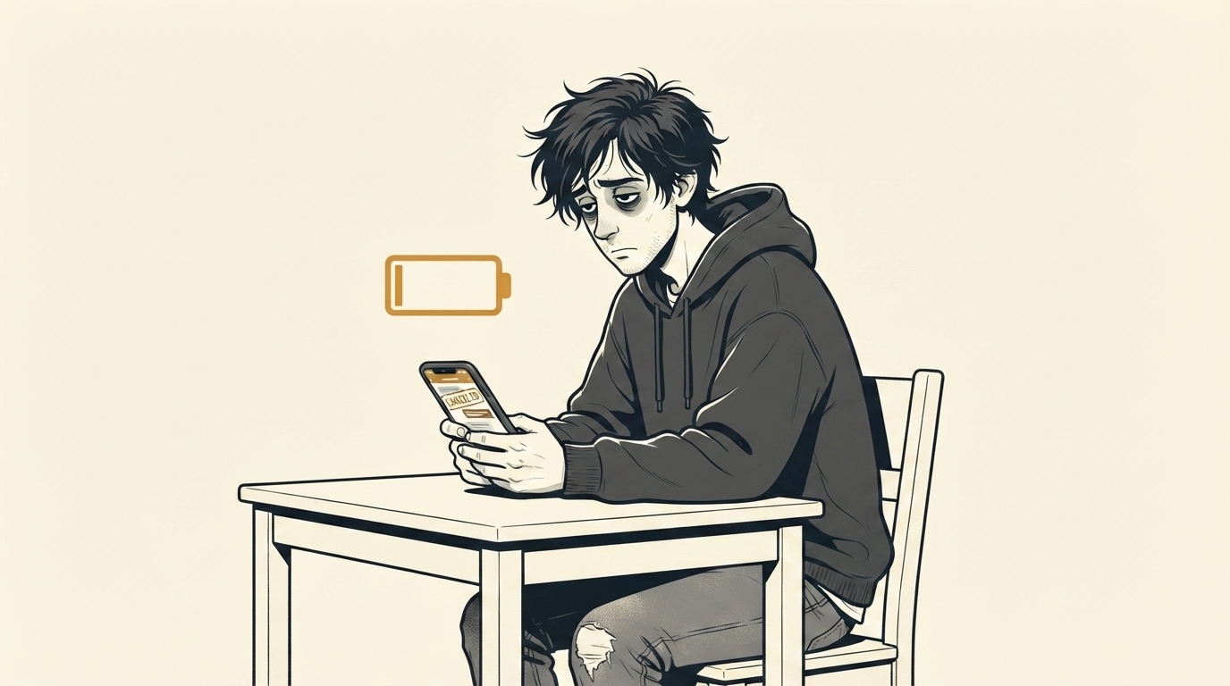 Battery at Zero