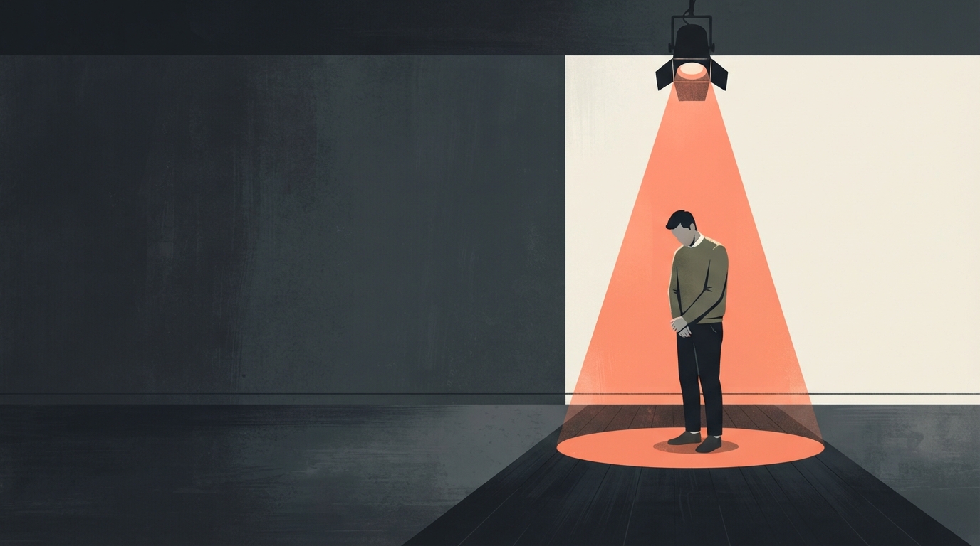 The spotlight effect