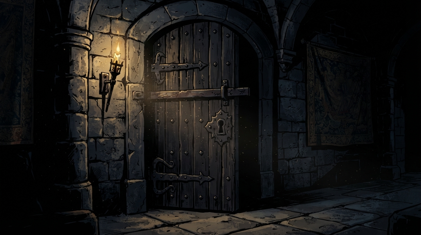 The sealed door