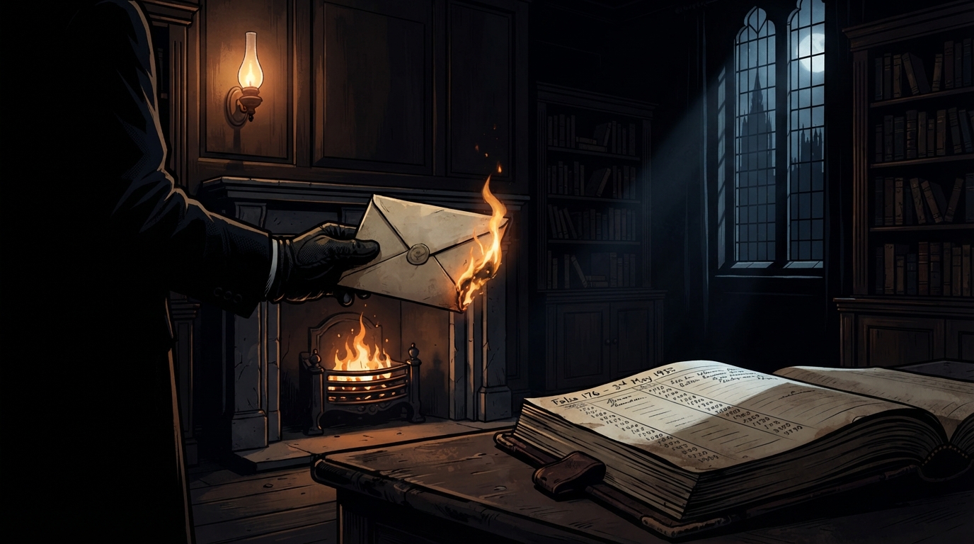 The King's Letters Vanished the Night She Was Paid Off. Why?