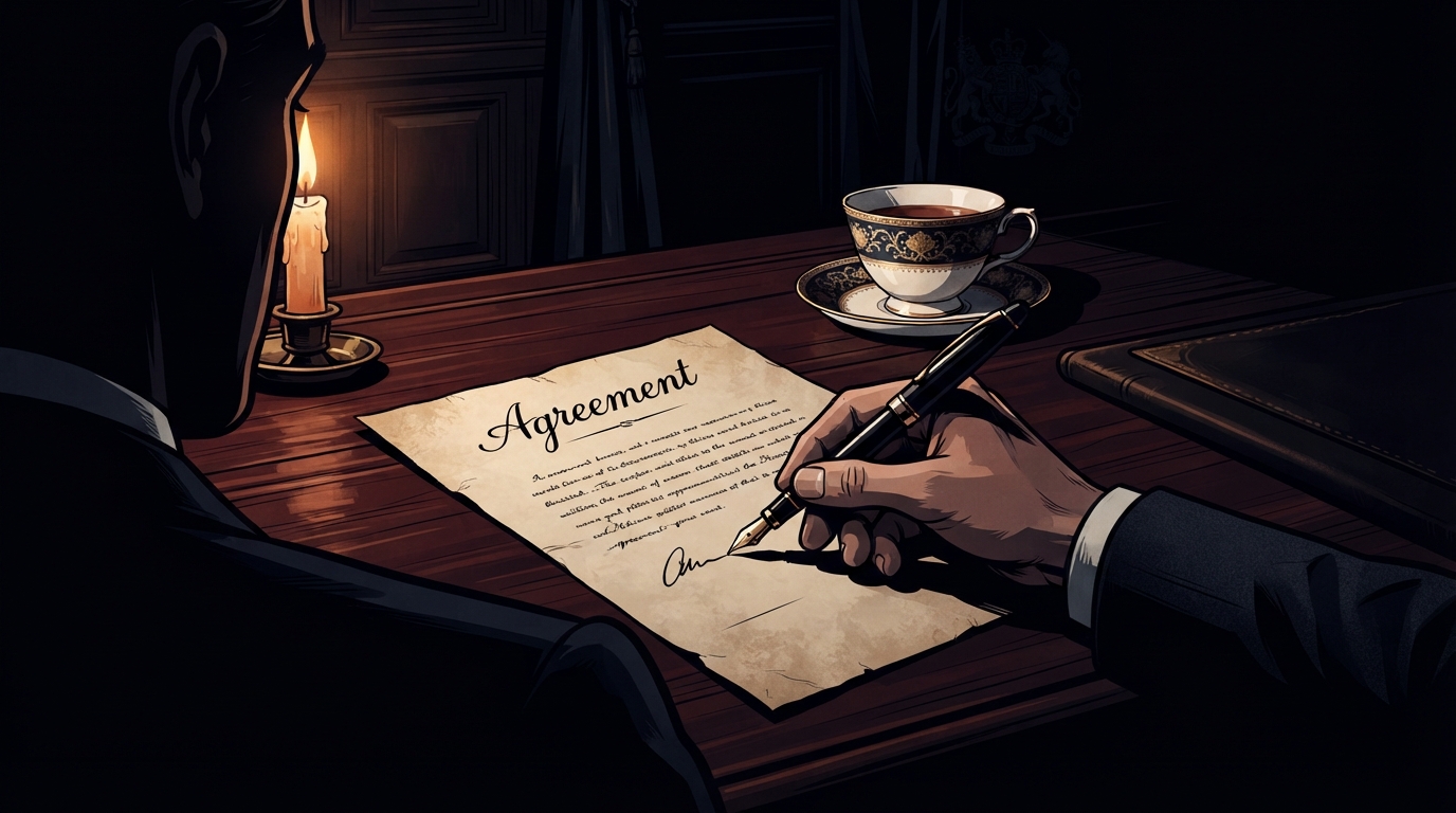 The King's Letters Vanished the Night She Was Paid Off. Why?