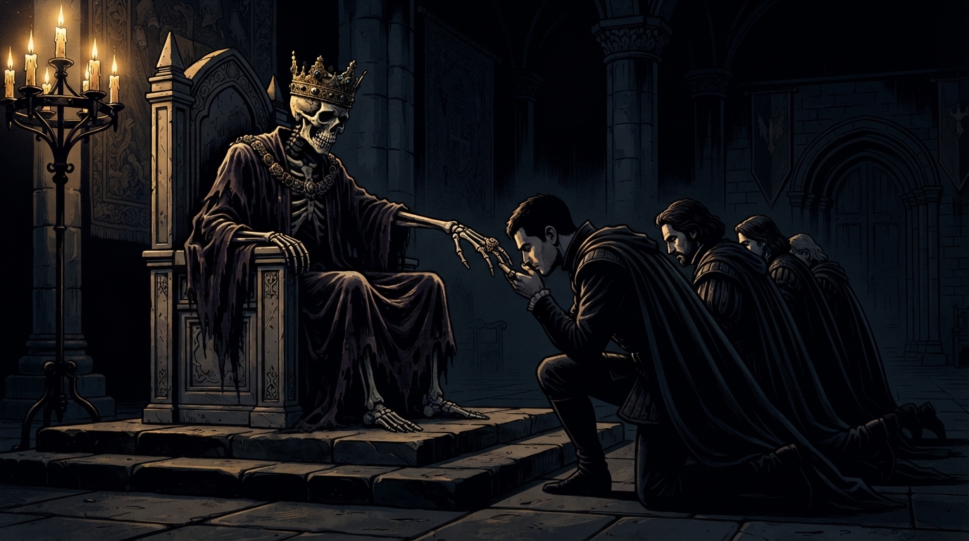 They Made the Court Kiss a Dead Queen's Hand
