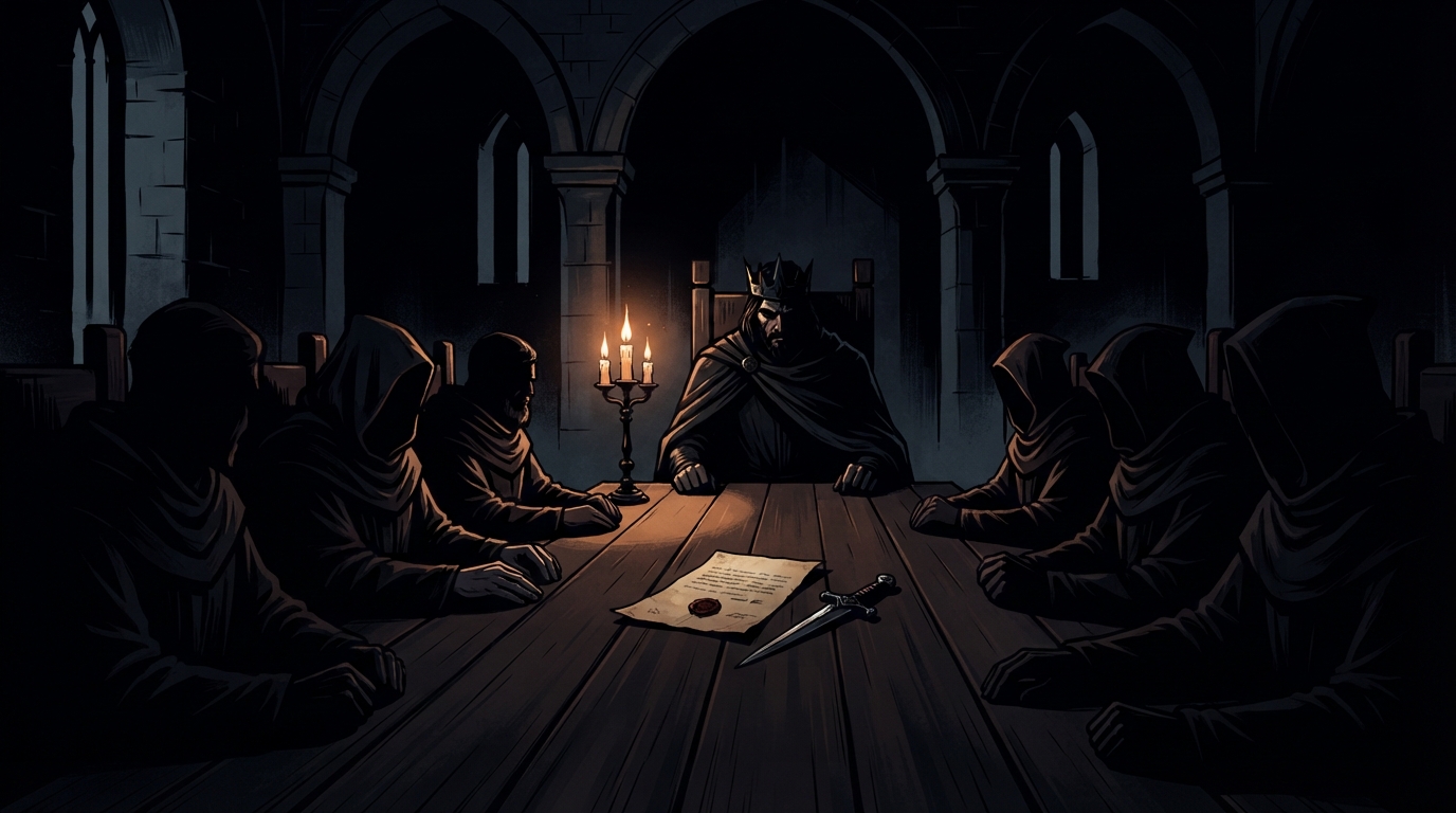 They Made the Court Kiss a Dead Queen's Hand