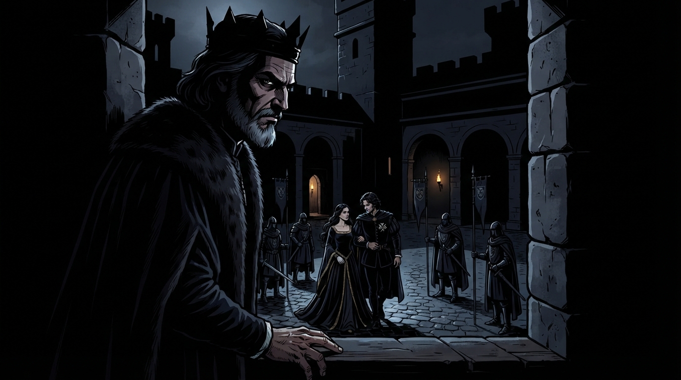 They Made the Court Kiss a Dead Queen's Hand