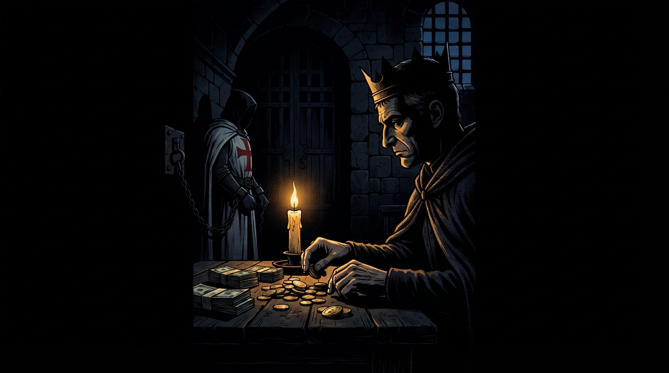 Why a King Destroyed the Templars for Debt