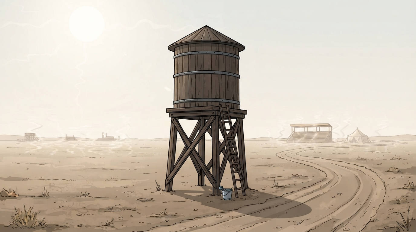 One water stop