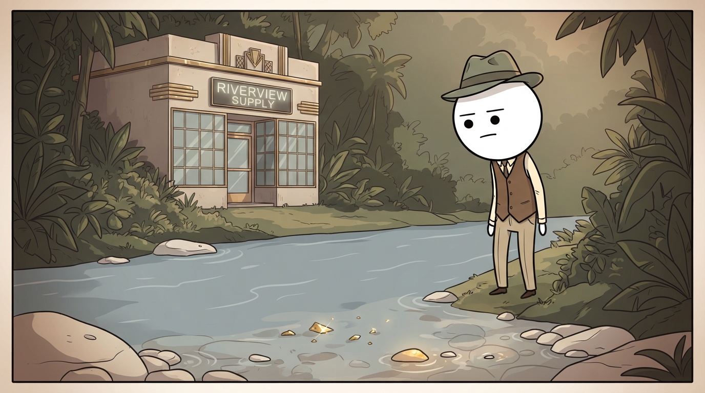 Gold in the rivers