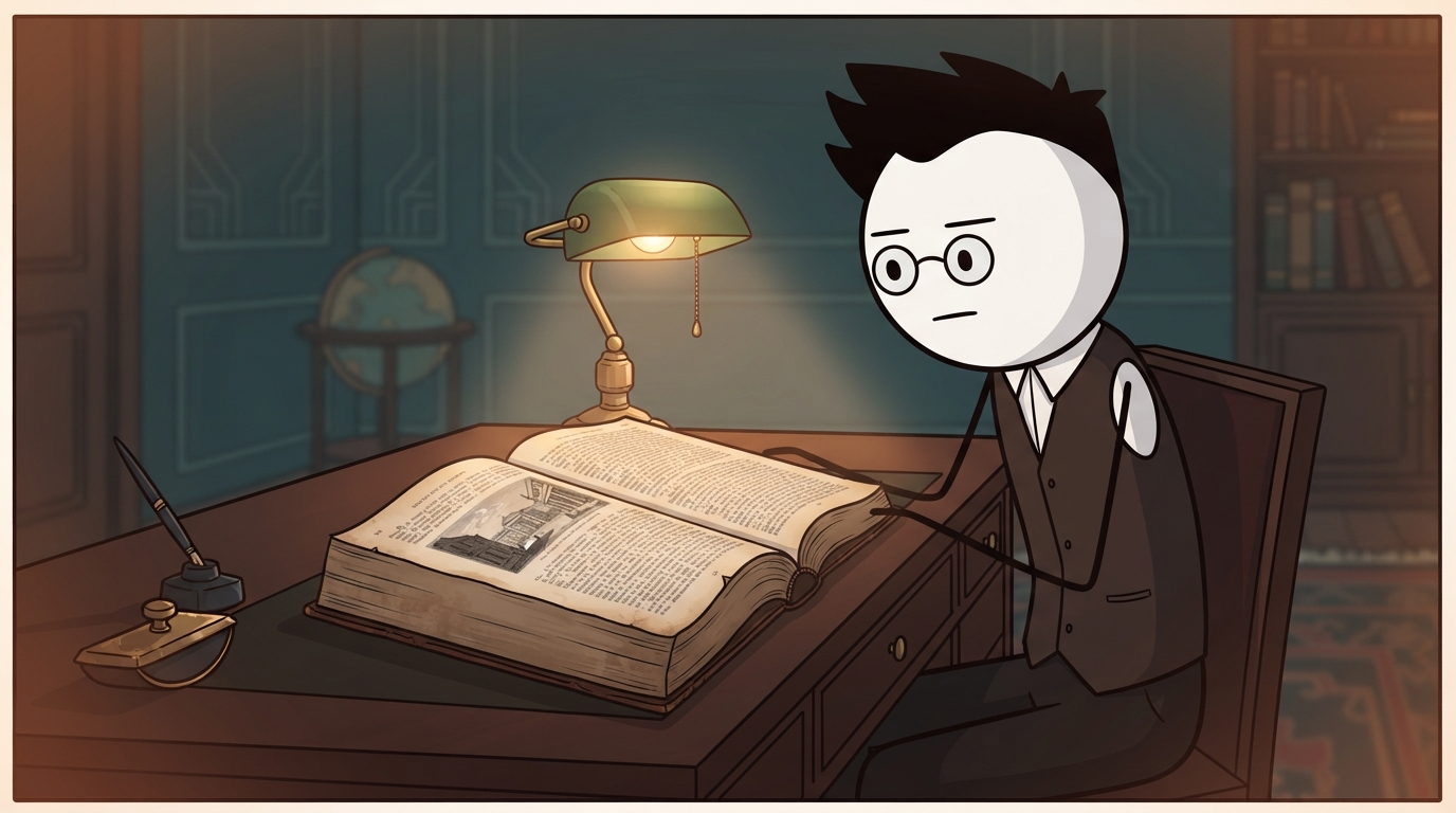 Then he wrote the book