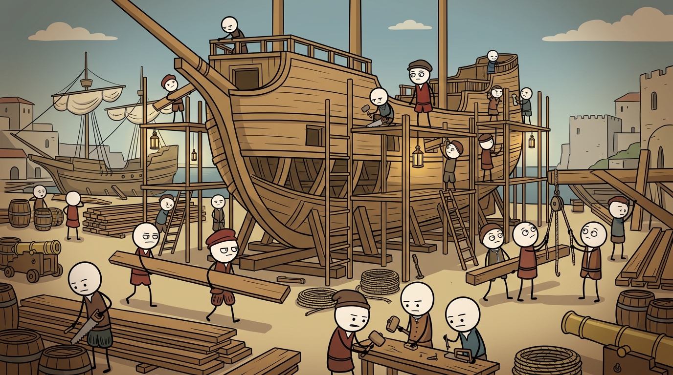 A ship as a statement