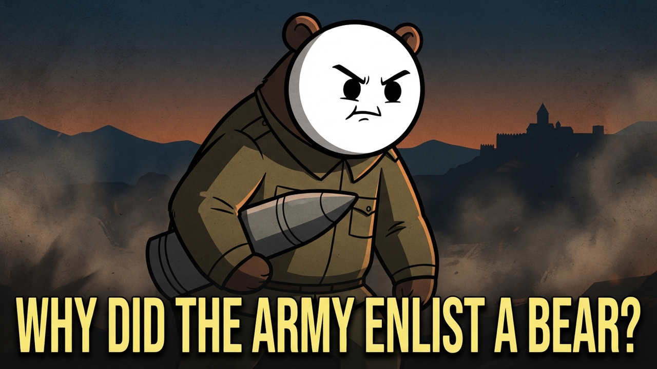 The Bear the Polish Army Enlisted as a Private
