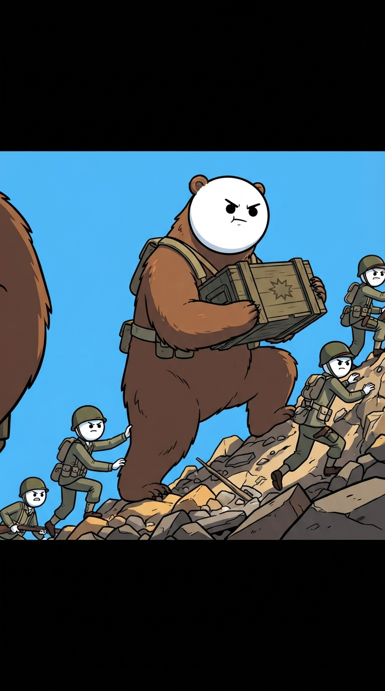 THE BEAR THE POLISH ARMY ENLISTED