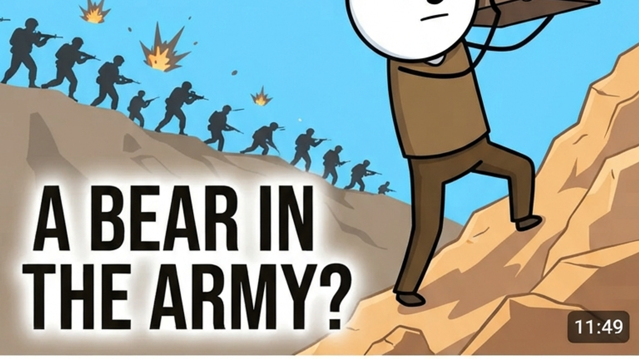 The Bear the Polish Army Enlisted as a Private | Monte Cassino
