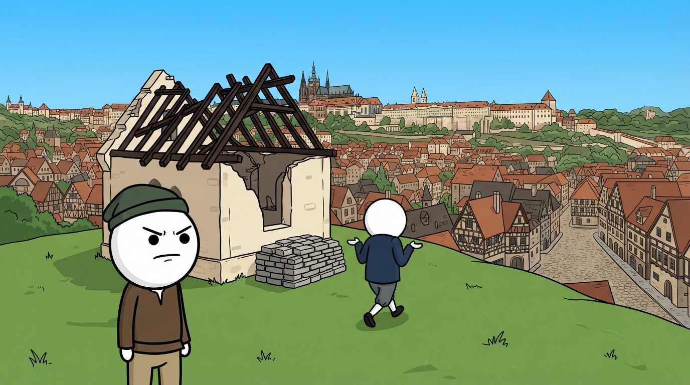 Then two churches came down