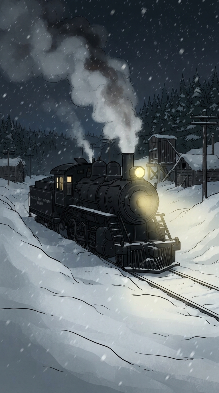 Thirty hours through a blizzard