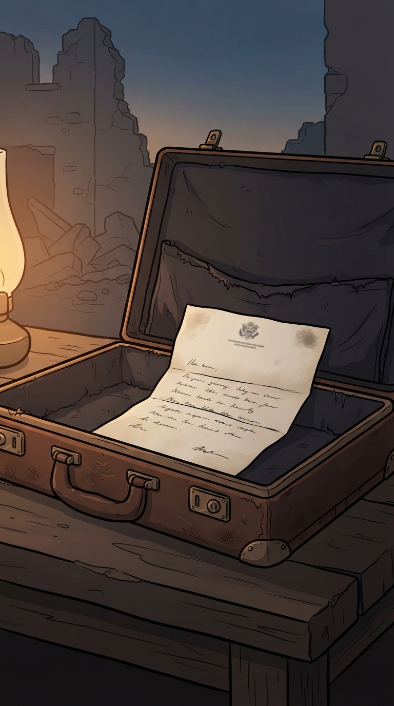 Not orders, a private letter