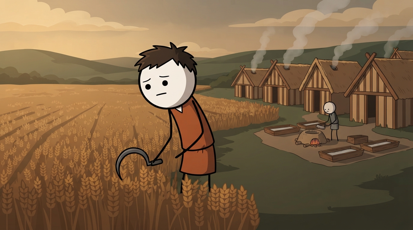 Farming created the problem