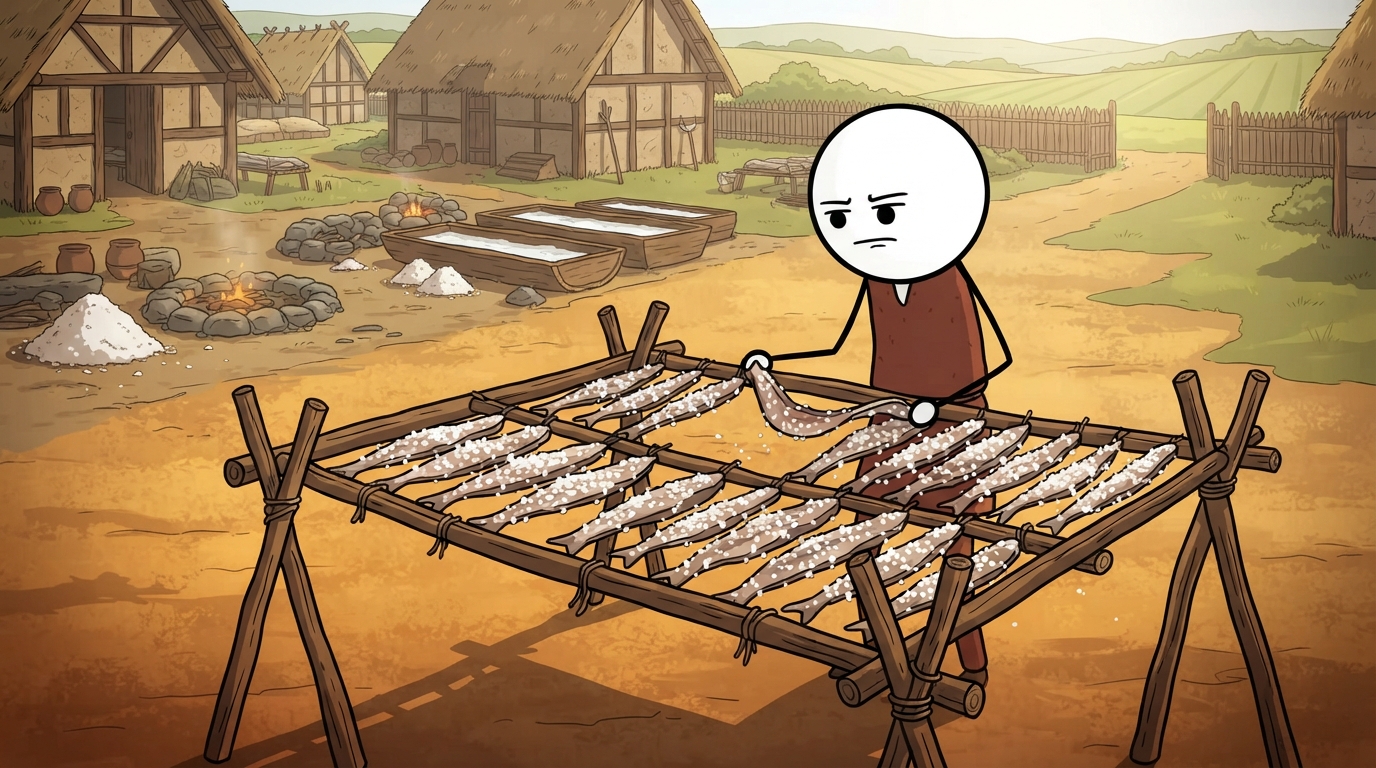 It stops food rotting