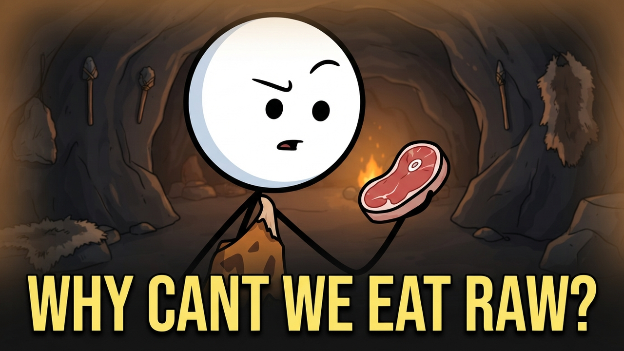 Why Humans Started Cooking Their Food