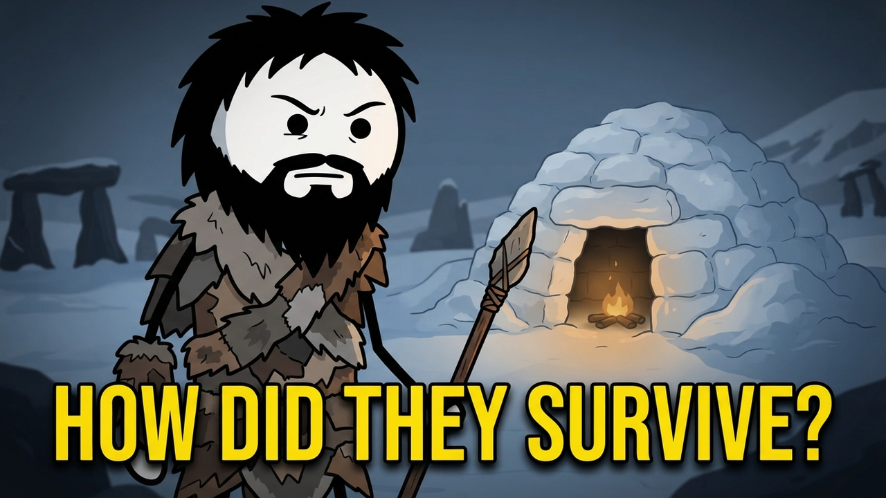 How Ancient Humans Survived Winter Without Heating