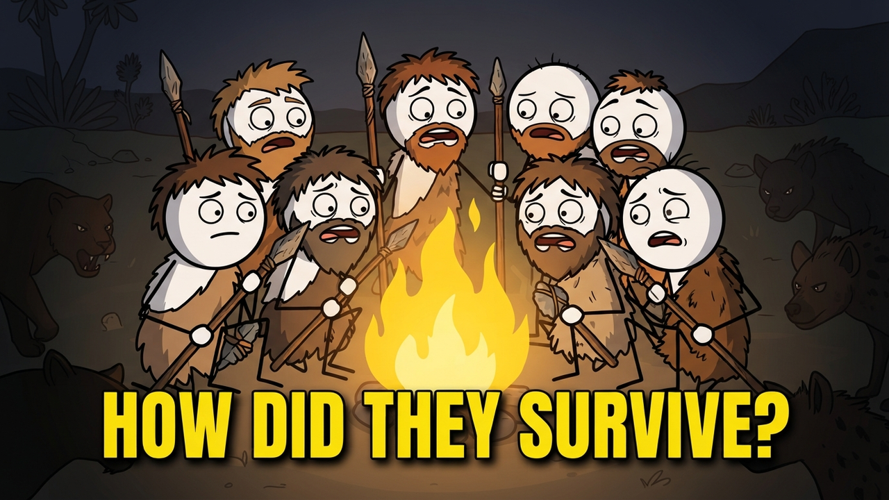 How Did Ancient Humans Survive Predators? (Fire, Weapons, and More)