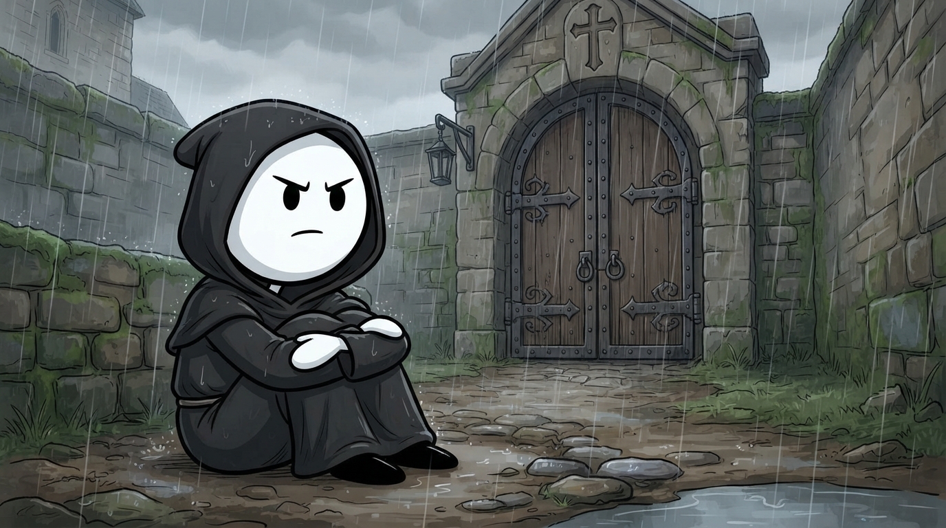 They made you beg to join