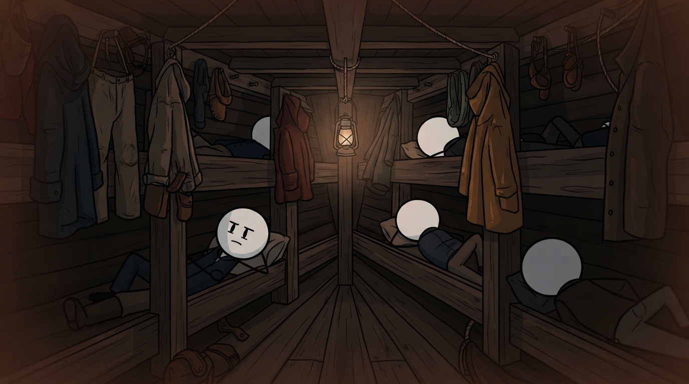 Where you slept