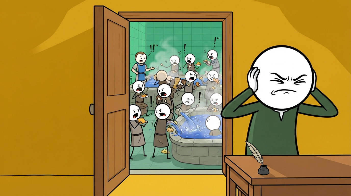 Your Life at Every Rank of a Roman Bathhouse