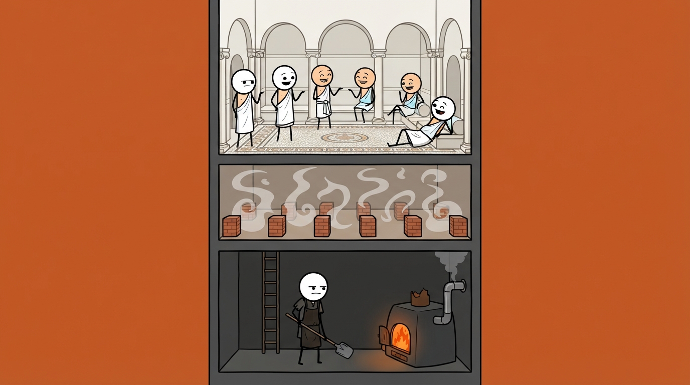 Your Life at Every Rank of a Roman Bathhouse