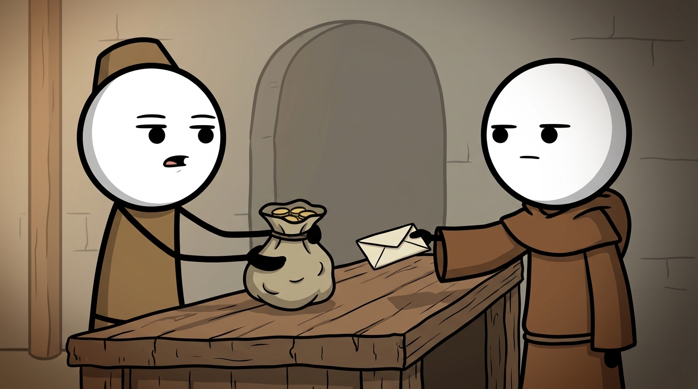 Monks Invent Banking