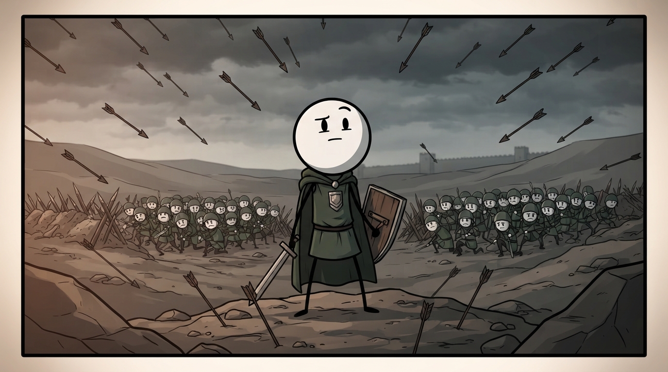 You March First