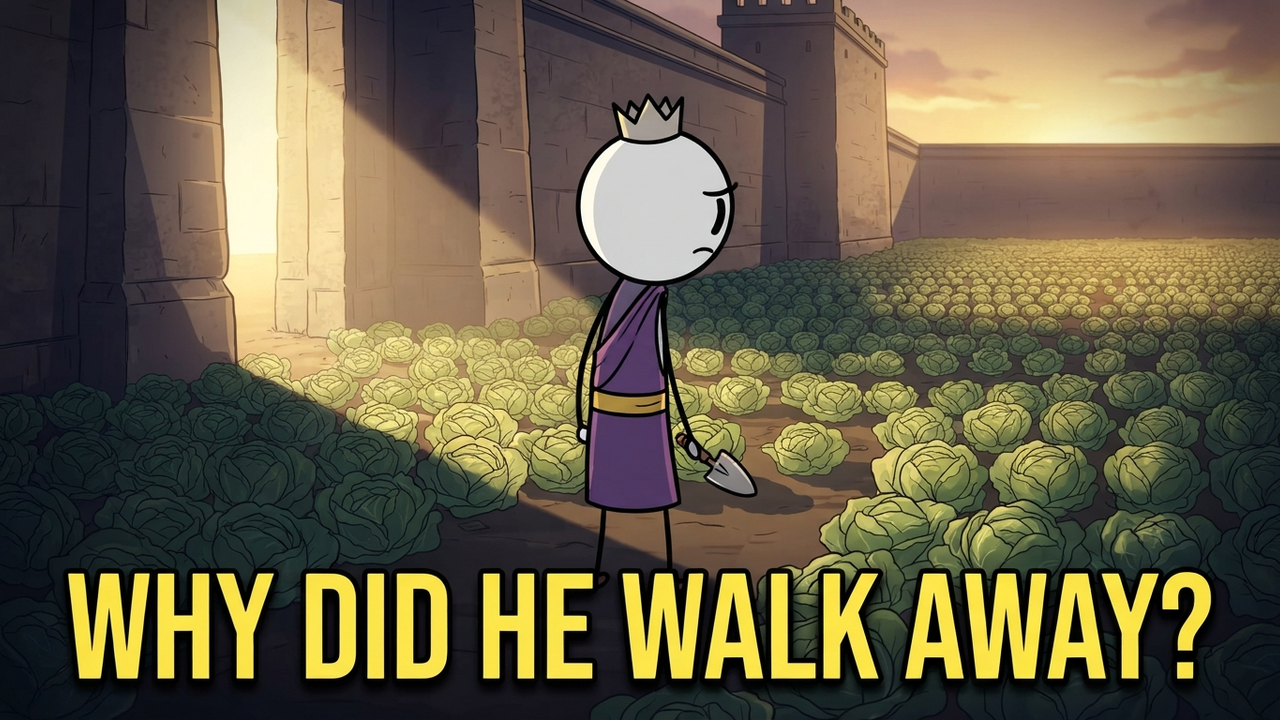 He Quit Being Emperor to Grow Cabbages