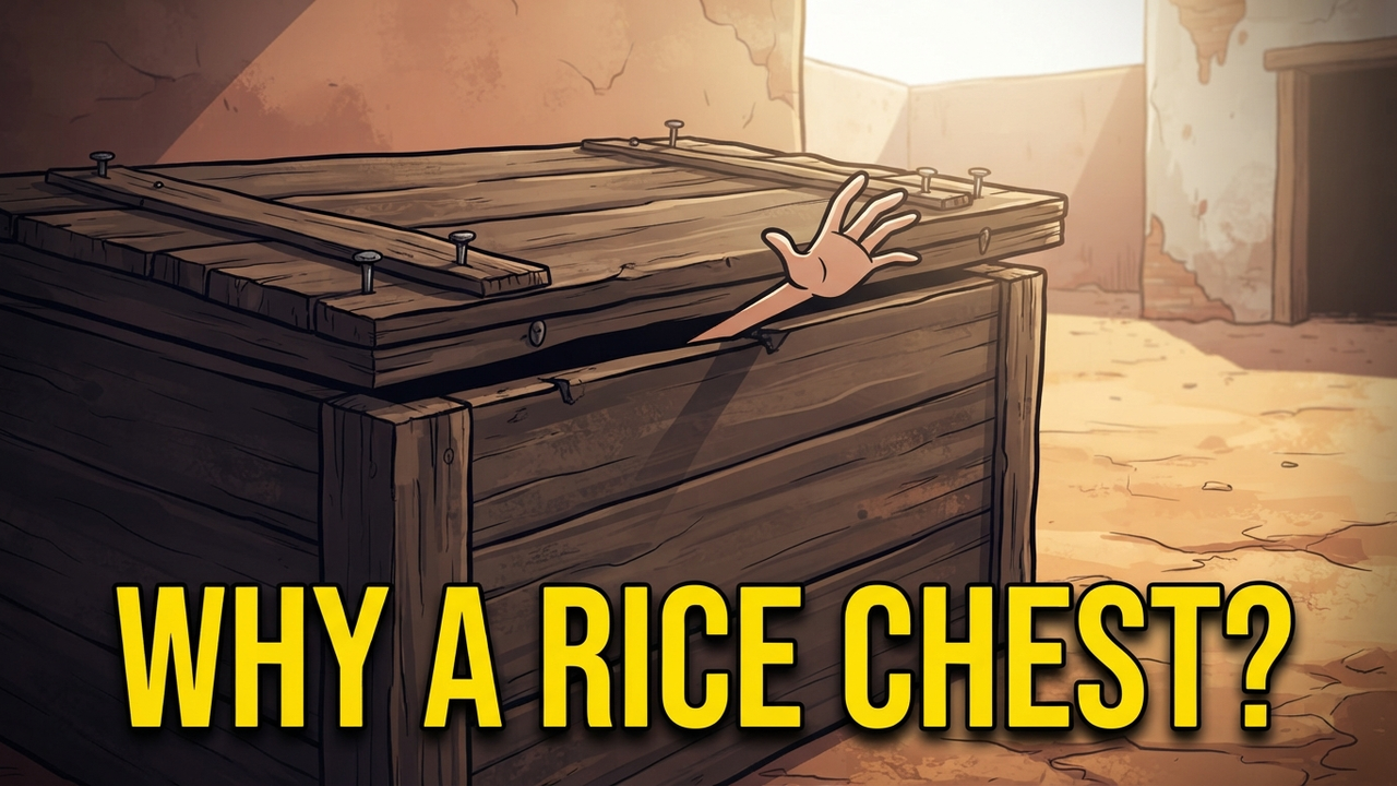 The Heir His Father Locked in a Rice Chest