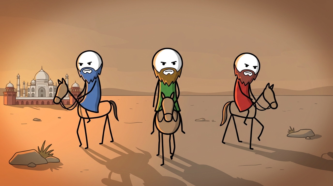 Armies at a distance