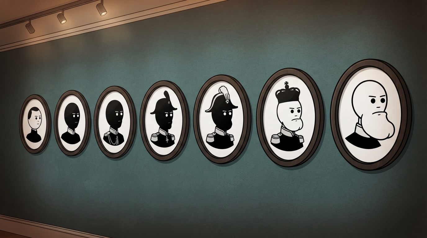 The portraits as data