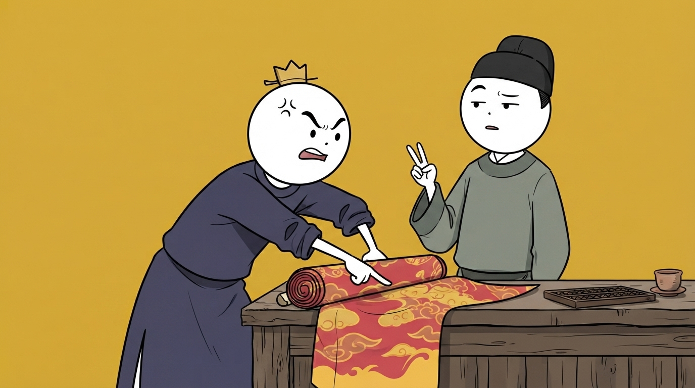 Haggling Over Cloth