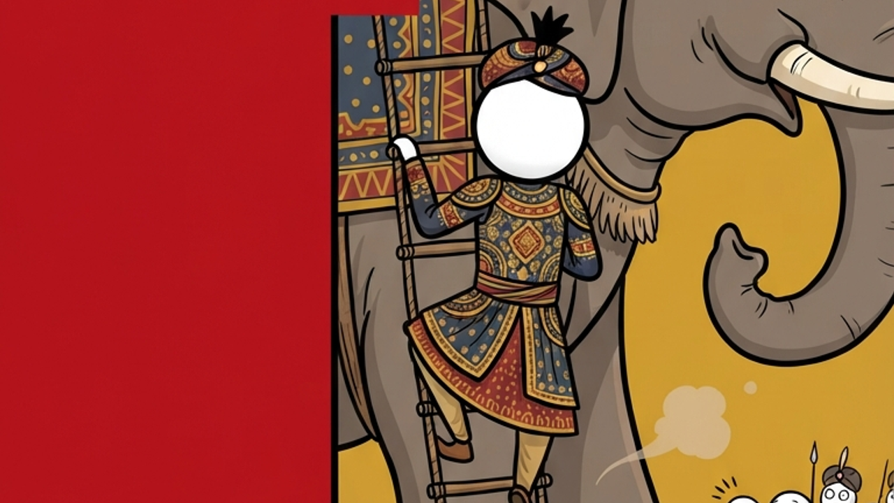 Why Did He Climb Down From the Elephant?