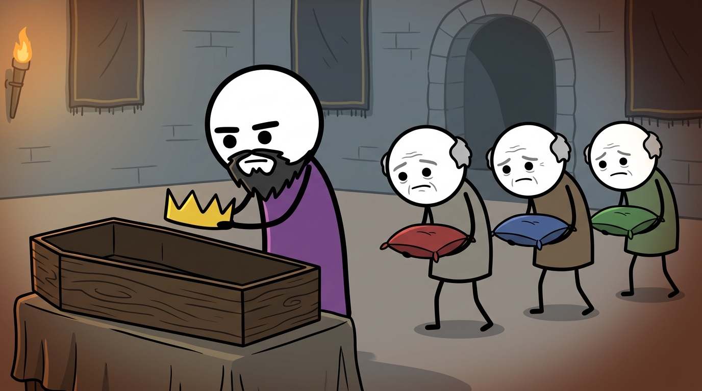Crowning a Corpse
