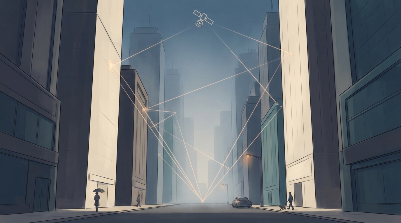 Urban Canyons and GPS Inaccuracies