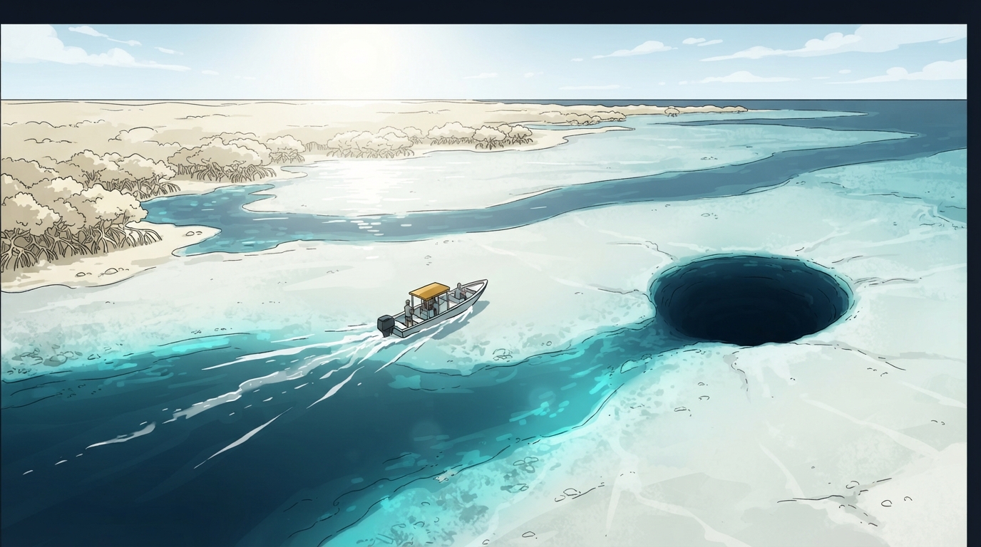 Nobody Has Reached the Bottom of This Blue Hole