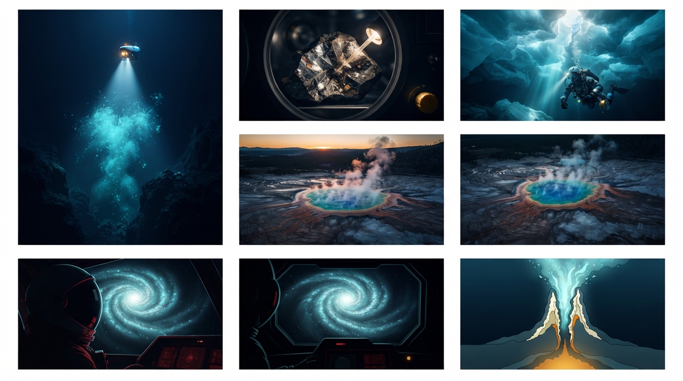 The deep sea rewrites the observer