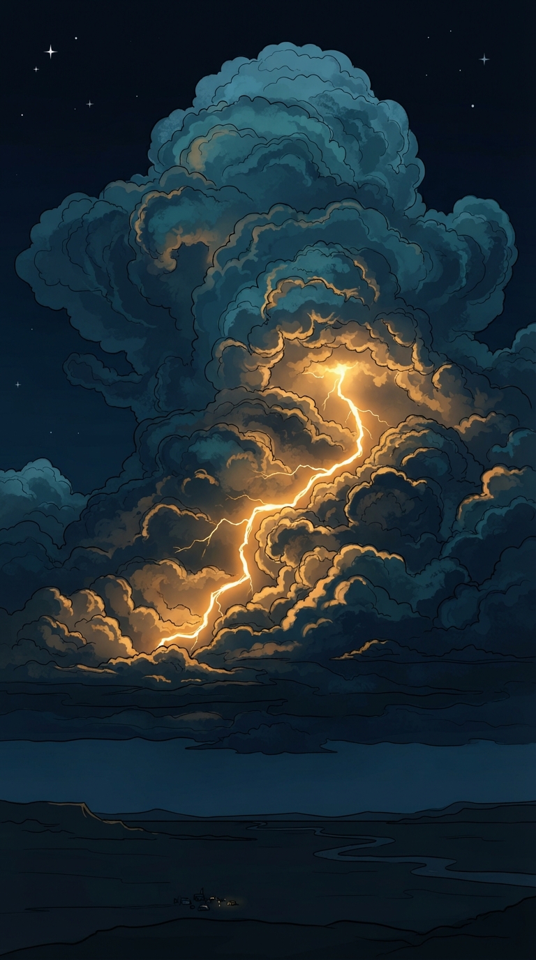 One Lightning Stroke in Ten Does This