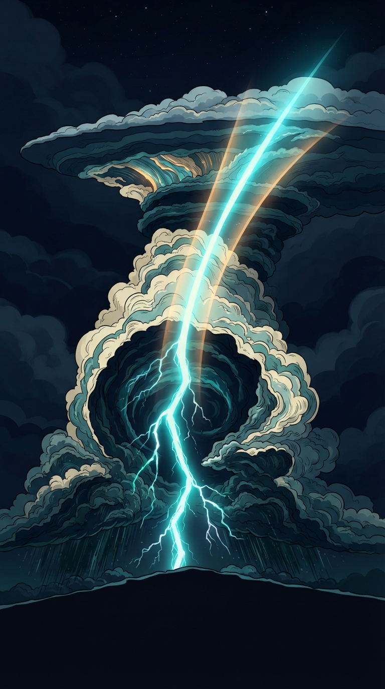 Upward Lightning: The Rare Phenomenon That Fires Into Space