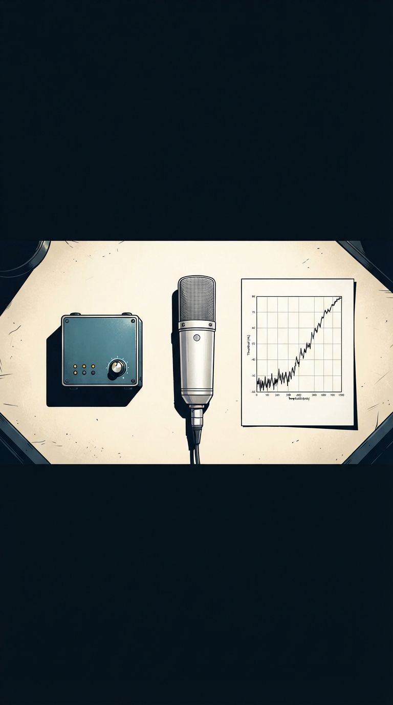 The decibel scale is a human-defined measure, not a physical floor, so negative decibels a