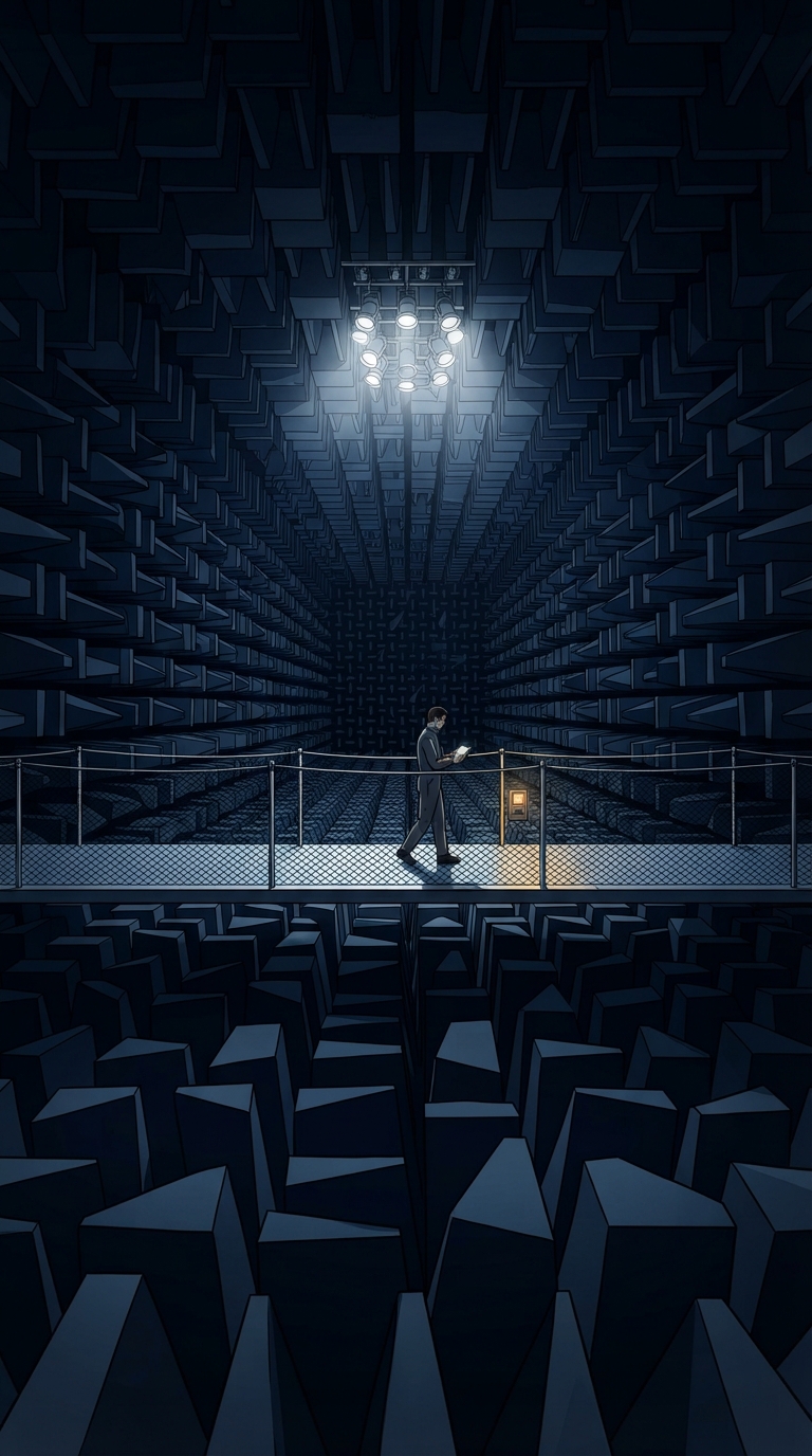 The decibel scale is a human-defined measure, not a physical floor, so negative decibels a